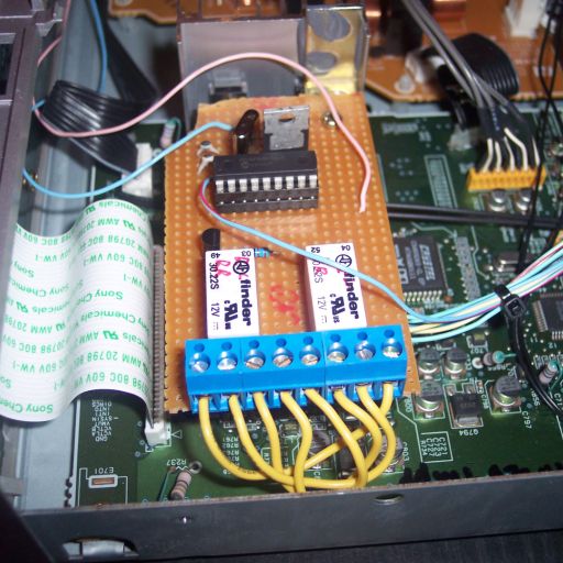 circuit built into receiver
